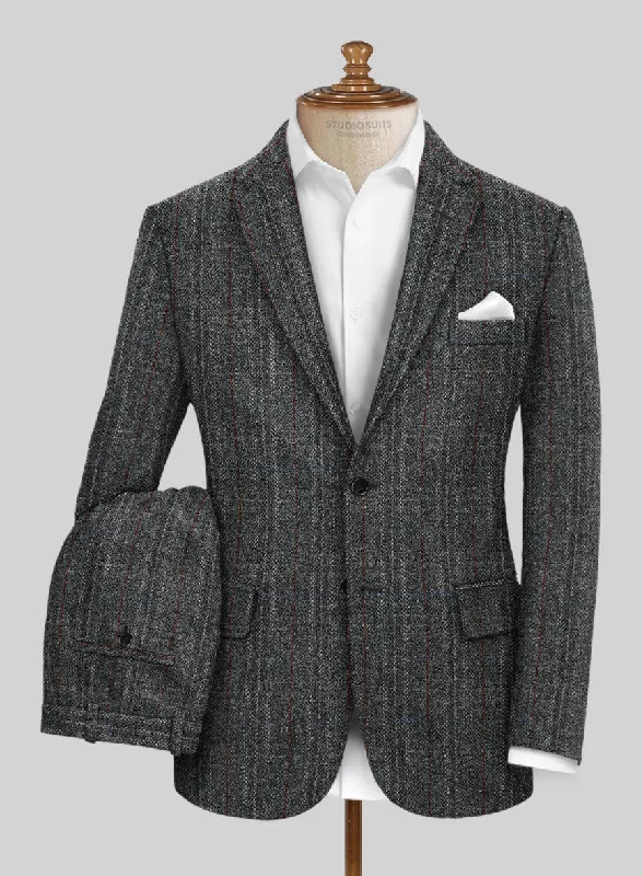 Printed Sweatshirts Harris Tweed Welsh Gray Suit