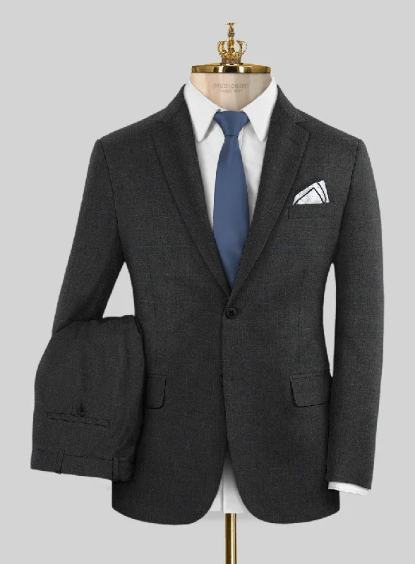 Cool Jackets Bristol Glen Dark Gray Suit