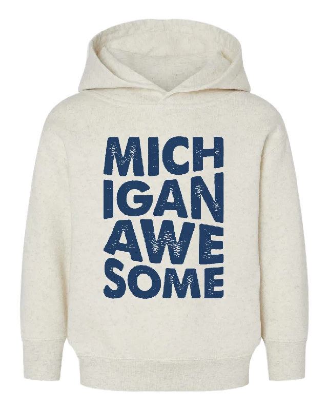 Slim Fit Suits Kids Michigan Awesome Hoodie