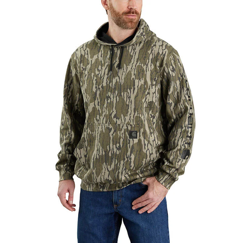 Cool Jackets 105484 - Carhartt Men's Loose Fit Midweight Camo Sleeve Graphic Sweatshirt