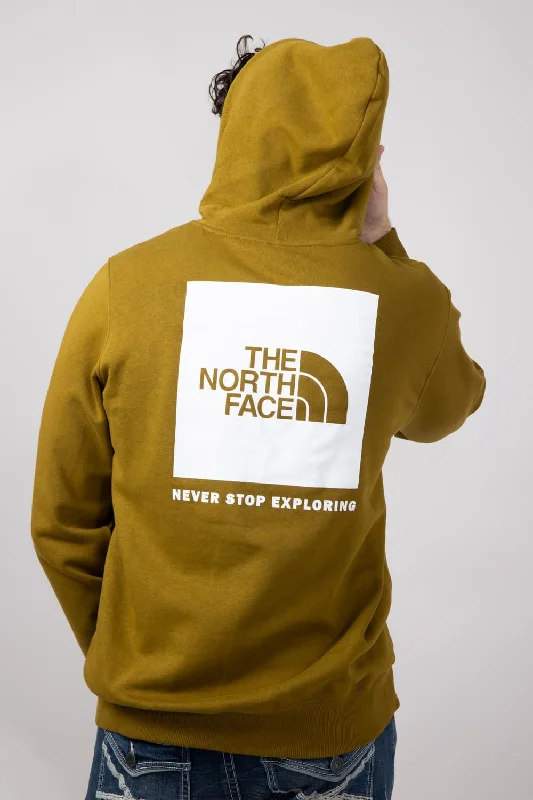 Knit Sweaters The North Face Box Logo Hoodie for Men in Green | NF0A7UNS-1OB-GRN