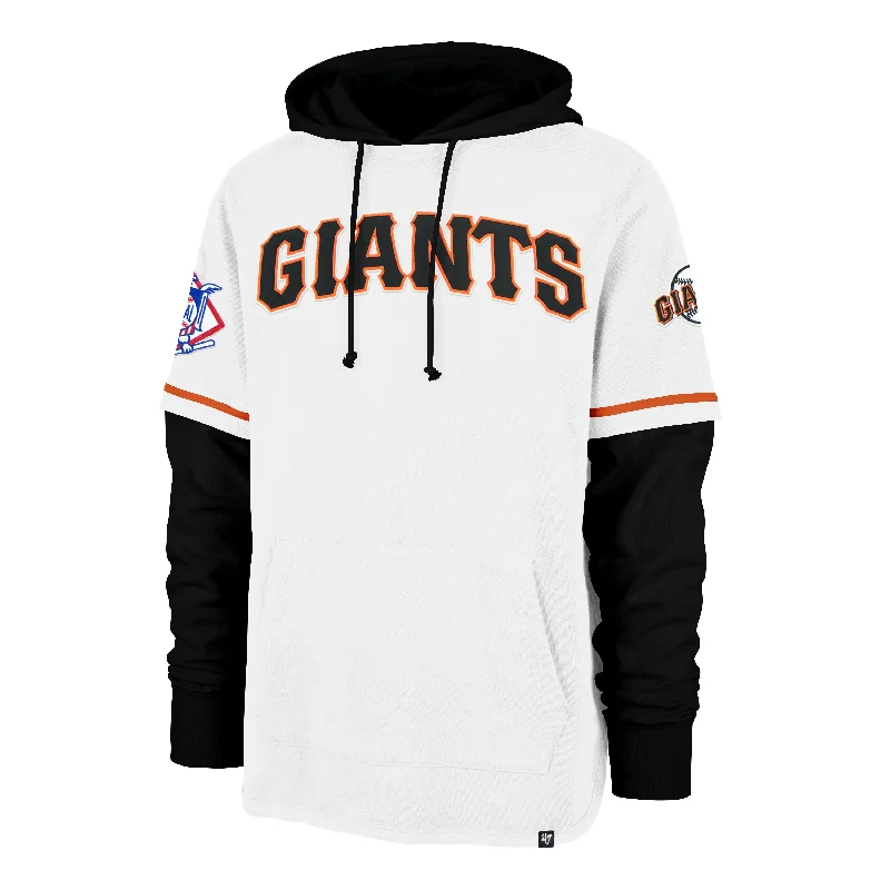 Urban Jackets SAN FRANCISCO GIANTS COOPERSTOWN TRIFECTA '47 SHORTSTOP PULLOVER HOOD