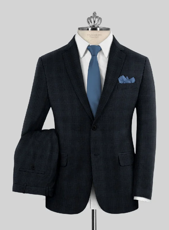 Track Pants Bristol Alba Blue Checks Suit