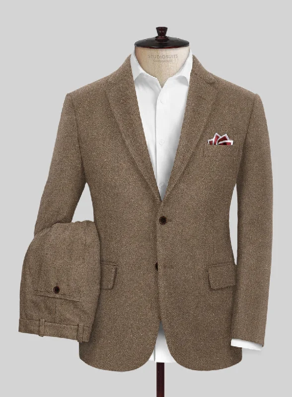 Stylish Trousers Highlander Light Tobacco Tweed Suit