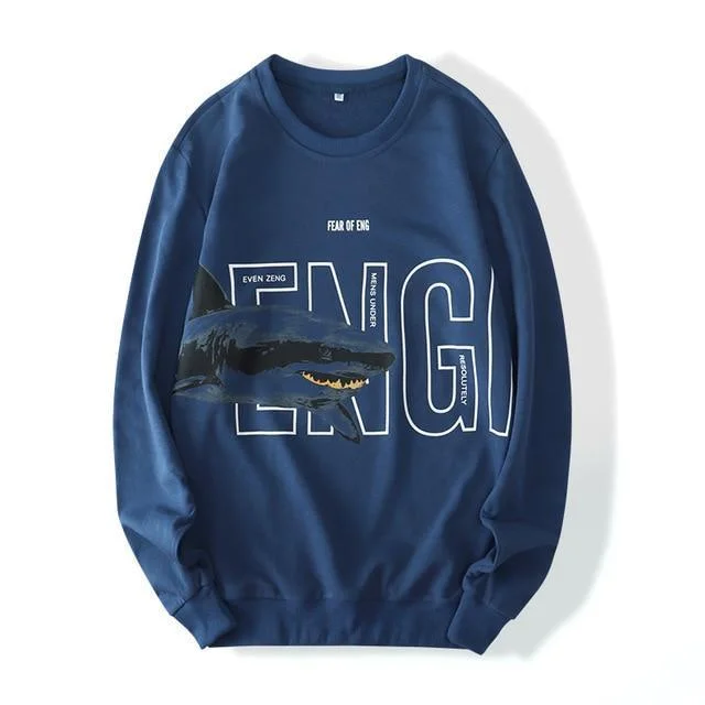 Luxury Suits ENG Plus Size Graffiti Sweatshirt For Men