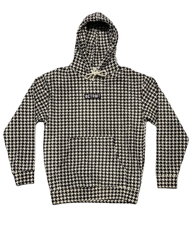 Denim Jackets Ink Detroit Premium Heavyweight Hoodie - Houndstooth