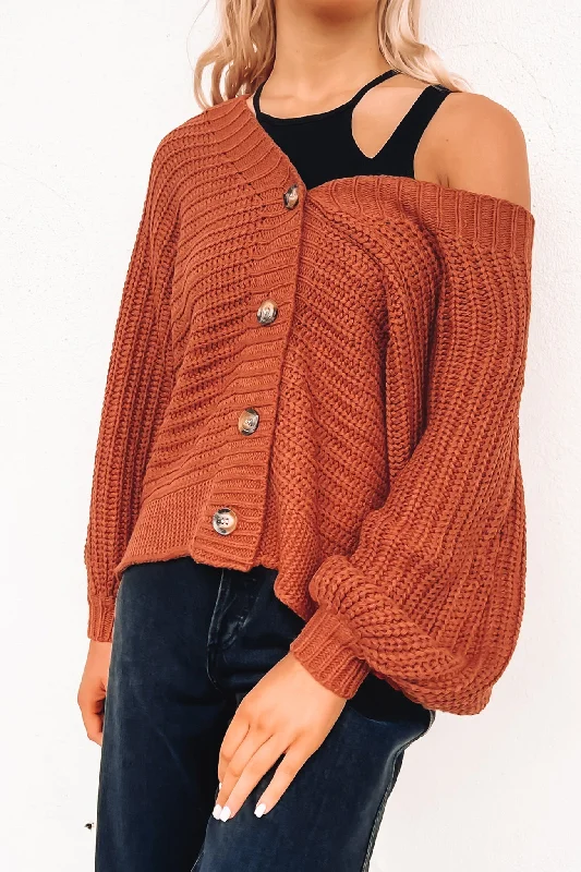 Perry Cardigan Brown