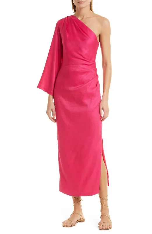 New Products Patsy Dress In Fuchsia