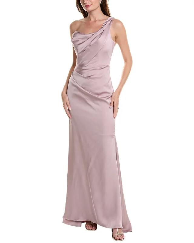 Cool Summer Rene Ruiz One-Shoulder Gown