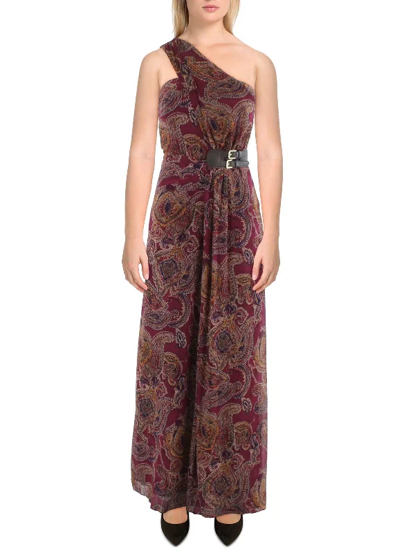 Affordable selection Womens Chiffon Paisley Evening Dress