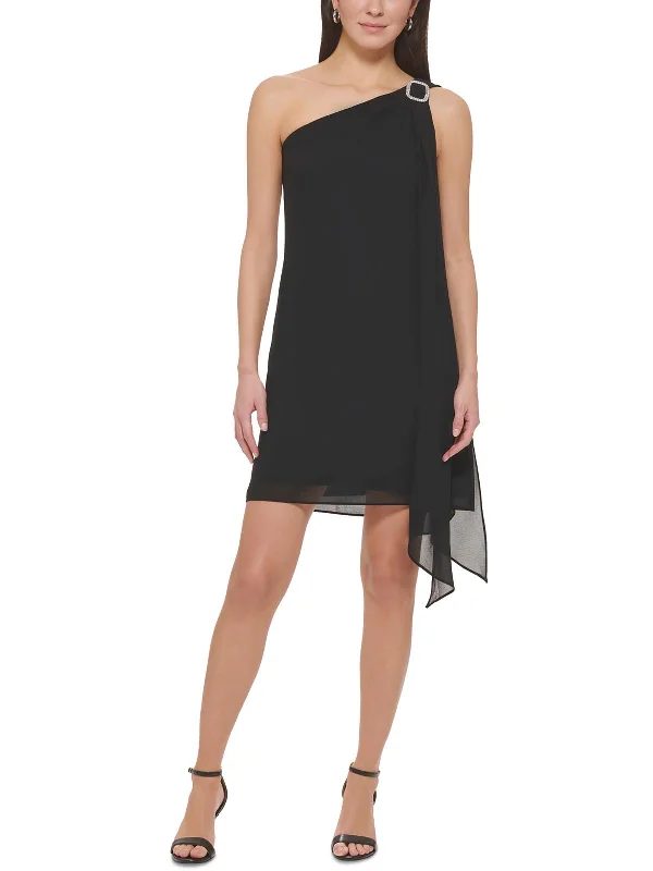 Sports Comfort Style Womens Embellished Polyester Cocktail And Party Dress