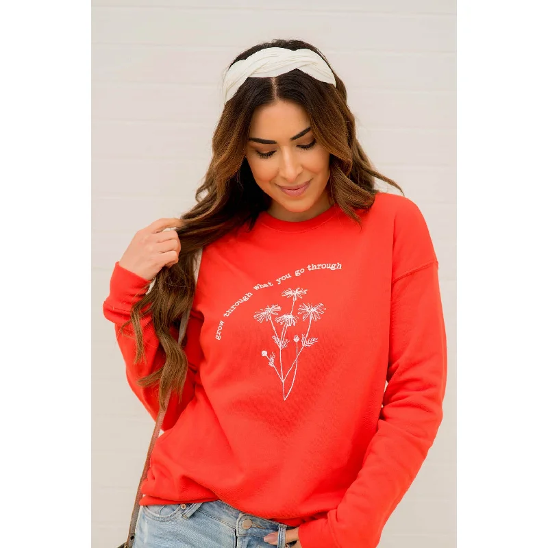 Grow Through Graphic Sweatshirt