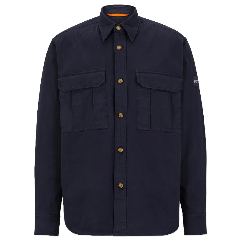 Boss Lisel Overshirt - Navy