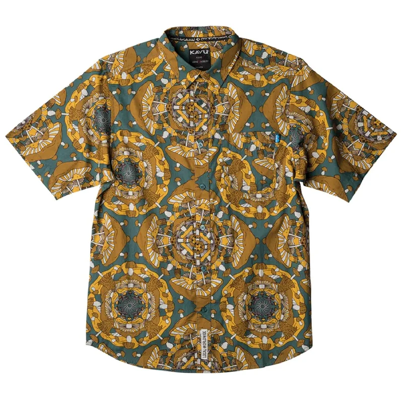 KAVU Festaruski Short Sleeve Shirt - Shroomarama