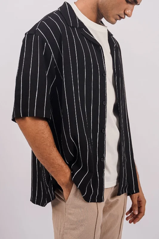 Printed Sweatshirts Minimalist Fashion STRIPED SAFARI SHIRT