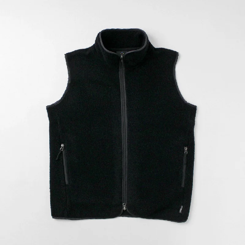 AXESQUIN / Wool Boa Vest