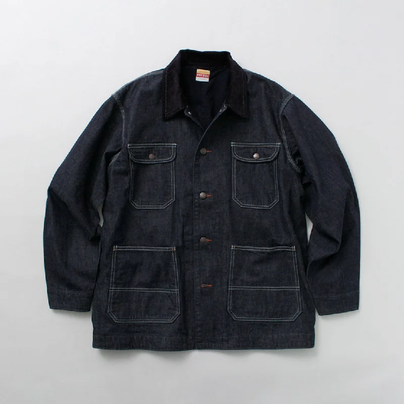 PAYDAY / 50's model corduroy collar coverall