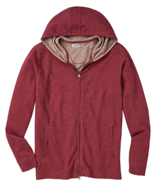 Westport Lifestyle Melange Full-Zip Hoodie