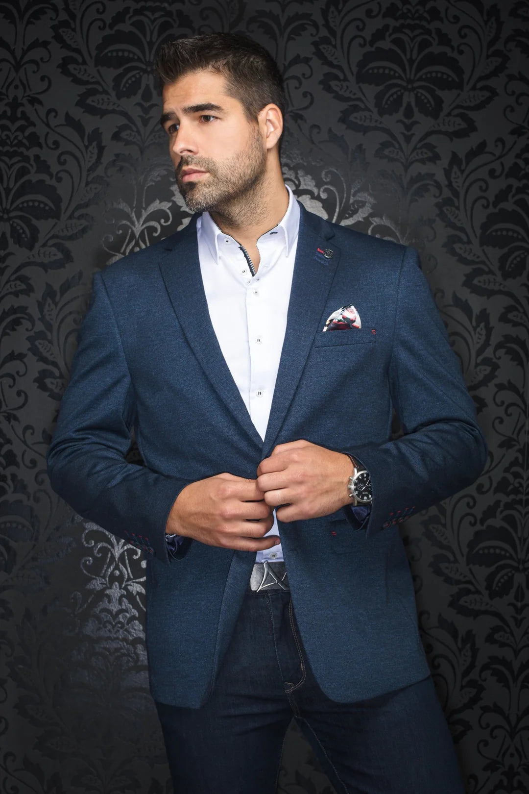 Au Noir Blazer | Reynolds Navy