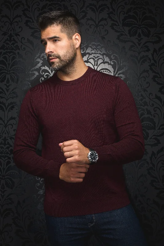 Au Noir® Sweaters | Marini Burgundy