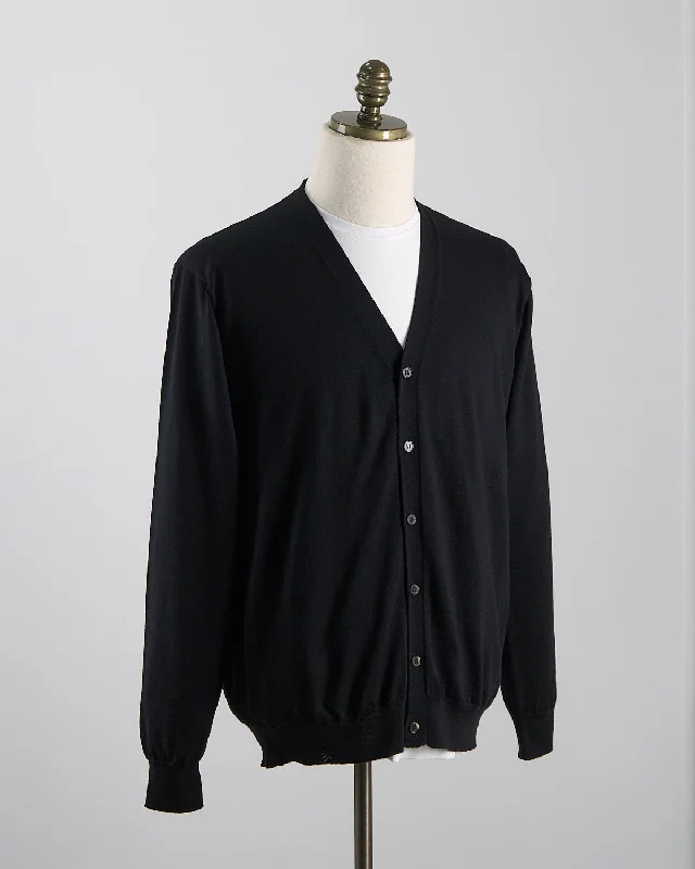 Essential High Gauge V-Neck Cardigan