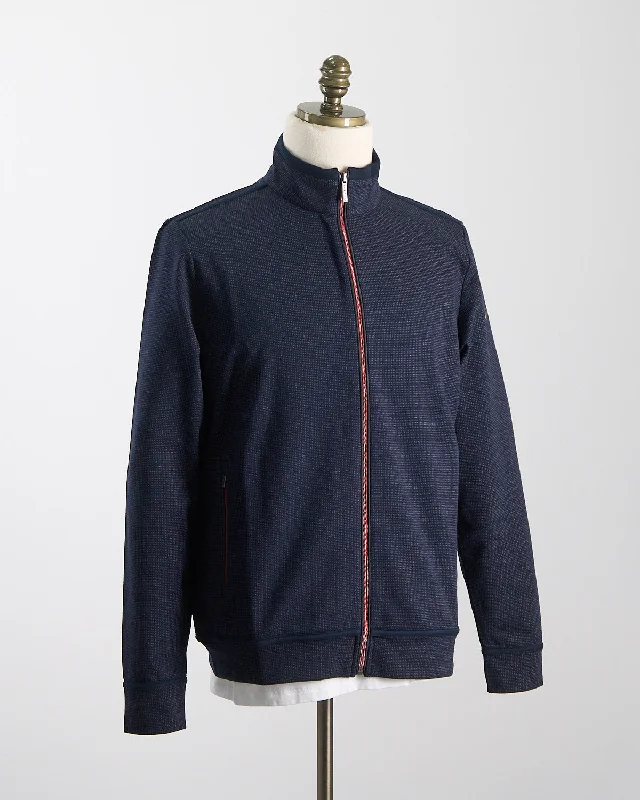 Sport Casual Full Zip Cotton Cardigan