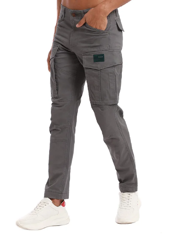 Stone Gray Cargo Pant