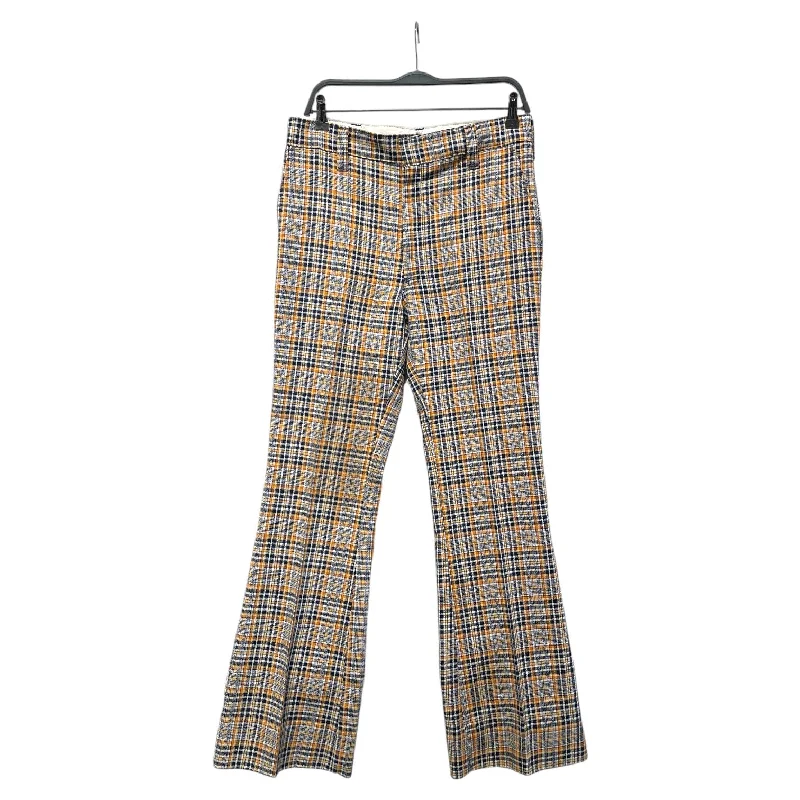 Winter Accessories Vintage/Wide Leg Pants/32/Cotton/ORN/Plaid/ Flare Wranglers