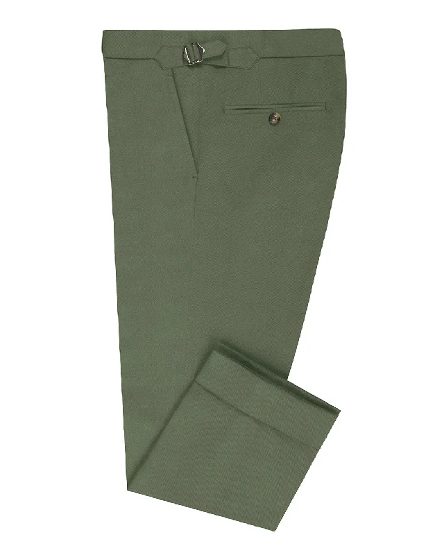 Cargo Pants Brisbane Moss Green Twill