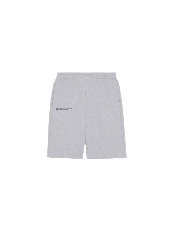 Fashion Sneakers Mens 365 Midweight Long Shorts—grey marl