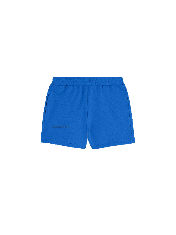 Designer Pants Mens 365 Midweight Shorts—cobalt blue