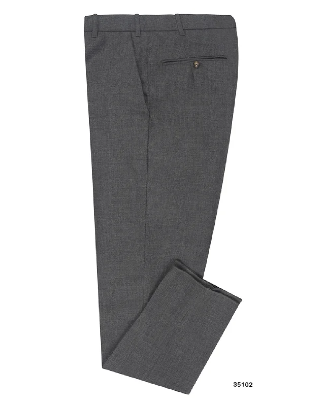 Office Attire Minnis Fresco III-Mid Grey Plain