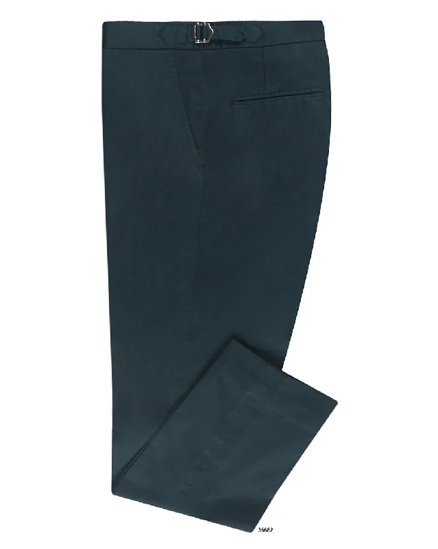 Designer Belts Graphite Green Soft Cotton Pant