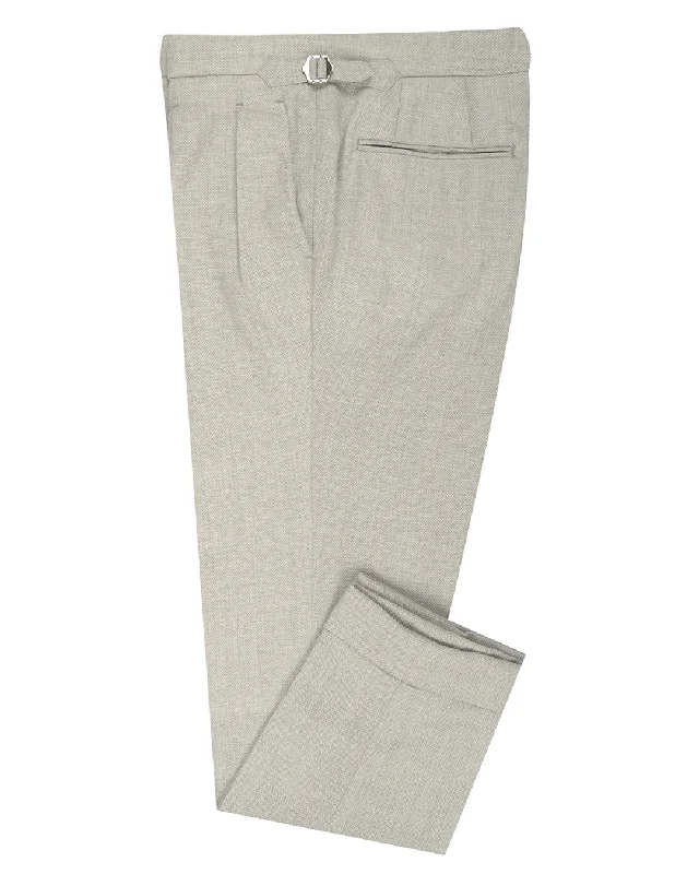 Stylish Trousers Vitale Barberis Canonico -  Light Grey Hopsack